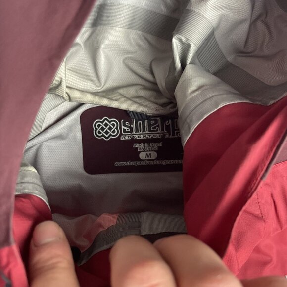 Sherpa Adventure Gear Full Zip Mens M Shell Pullover Parka Rain Jacket - Picture 8 of 16